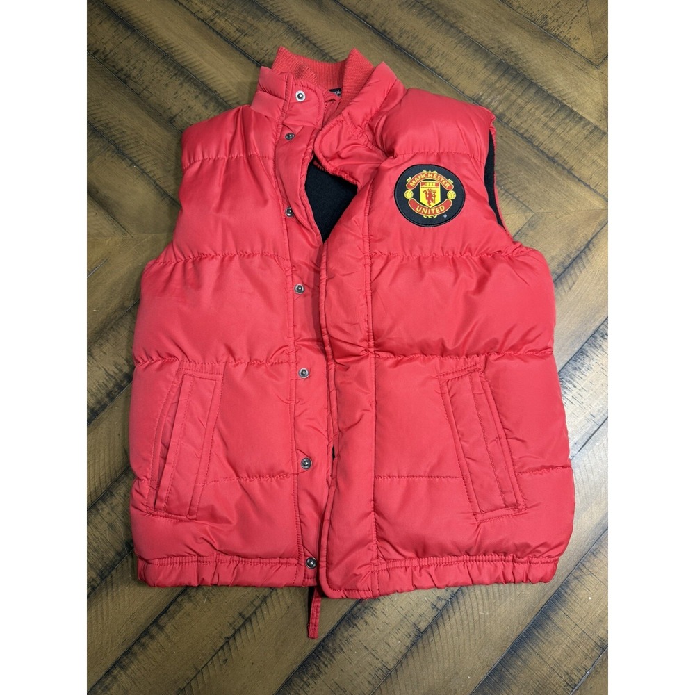 Official Manchester United Puffer Vest Kids‎ Size 16-18